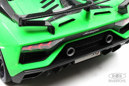 Электромобиль Lamborghini Aventador SVJ(A111MP)   (Зеленый)