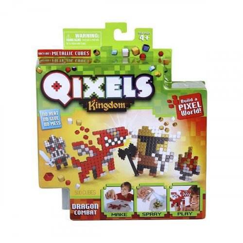 Qixels Набор для творчества Поединок с драконом