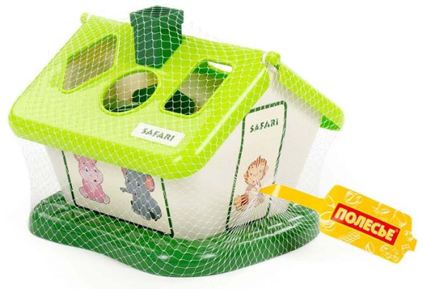 Полесье Логическая игрушка "Садовый домик сафари"