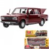Машина металл LADA ваз-2105 1997 12 cm, двери, багаж, инерц., гранат, кор. Технопарк 415027