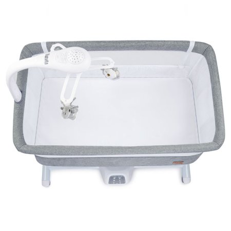 Nuovita Приставная кроватка для новорожденных Accanto Festa/ цвет Grigio/Серый