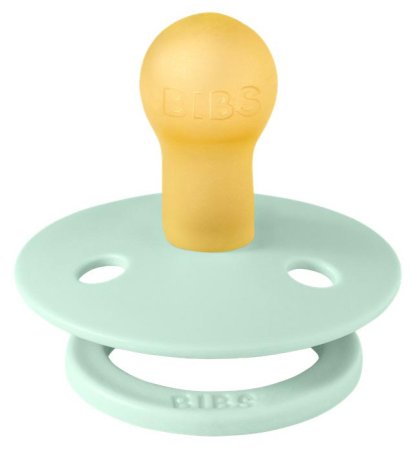 Bibs Пустышка латексная Studio Colour, 0+ Block - Nordic Mint Petrol