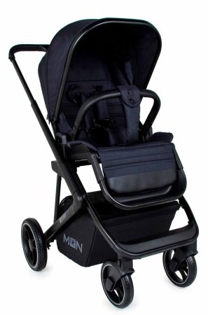 Moon Коляска 2 в 1 Style / цвет Navy Melange 2020 (темно-синий)
