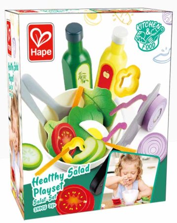 Hape Игровой набор "Овощной салат", 40 предметов
