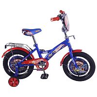Велосипед детский "Hot Wheels" 14", цвет / красно-синий					