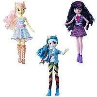 Кукла Девочки Эквестрии: Флаттершай, Радуга Деш, Сумеречная Искорка Hasbro MLP / в ассортименте					