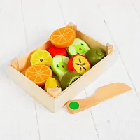 Набор продуктов в ящике Сочные фрукты / разноцветный					