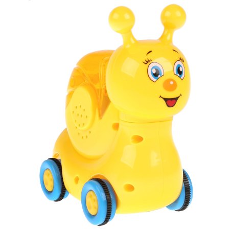 Умка Развивающая игрушка Музыкальная улиточка со звуковыми и световыми эффектами 280097 / цвет желтый