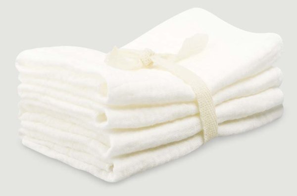 Mjolk Сет из 4 муслиновых салфеток Cream