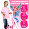Детская игрушка, коляска для кукол дизайн,“Феи”, большая