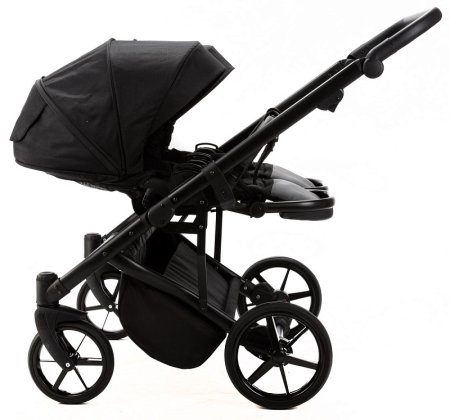 Adamex Коляска для двойни 2 в 1 Leo Duo / цвет черный
