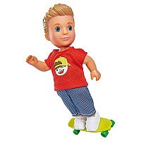 Кукла-мальчик Тимми - скейтбордист / 12 см.