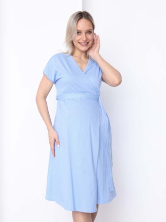Hunny Mammy Комплект для беременных и кормящих 26020 / цвет голубой-белый