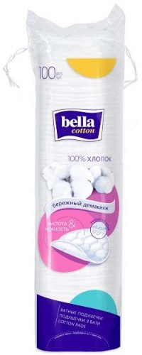 Bella Ватные диски Cotton, 100 штук