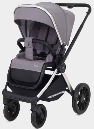 MowBaby Коляска 3 в 1 Tilda / цвет Black (черный)