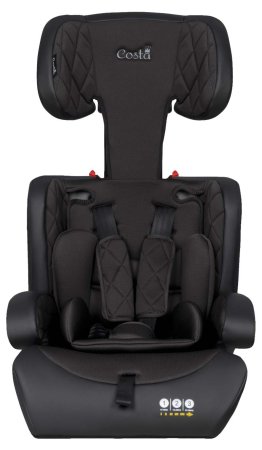 Farfello Автокресло Costa-003 YB702A (9-36 кг) / цвет Black-black PU (черный-черная кожа)