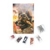 Картина пайетками 26*18 см собака МУЛЬТИ АРТ в кор.24шт
