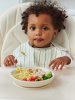 Happy Baby Нагрудный фартук на липучке, 2 штуки stripes and lemon