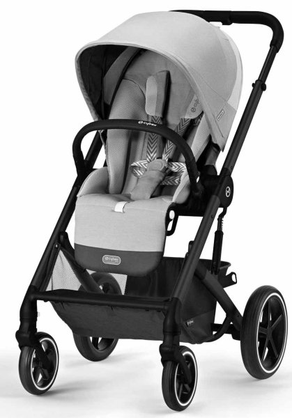 Cybex Коляска 3 в 1 Balios S Lux BLK / цвет Lava Grey (серый)