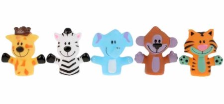 Капитошка Пальчиковый театр для ванны "Зоопарк"