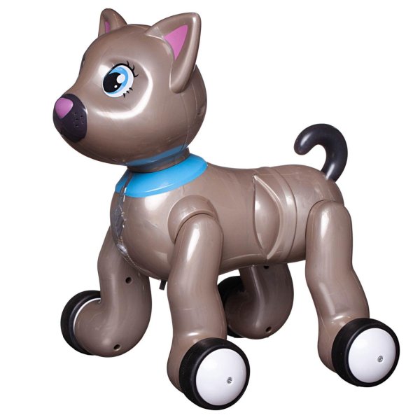 Junfa Toys Интерактивная игрушка Умный питомец Котенок / цвет коричневый