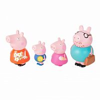 Peppa Pig Игрушки для ванной "Семья Свинки Пеппы"					