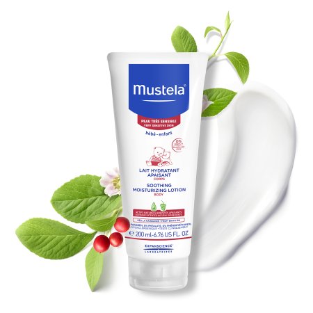 Mustela молочко для тела увлажняющее успокаивающее, 200 мл