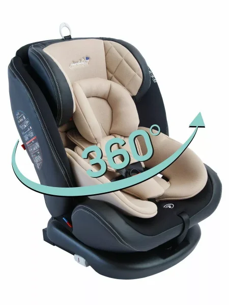 Amarobaby Автокресло детское ST-3 Isofix / цвет бежевый