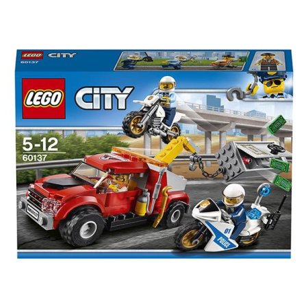 Lego Конструктор  Город  Побег на буксировщике