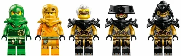 Конструктор LEGO Ninjago "Командные роботы ниндзя Ллойда и Арин"