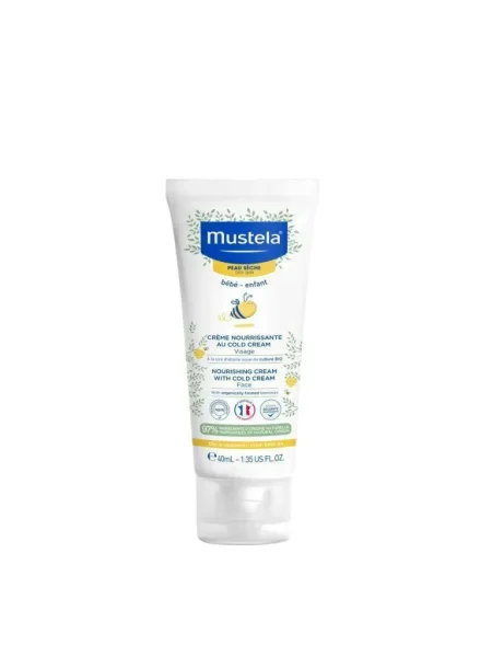 Крем питательный для лица с кольд-крем 40 мл Bebe   Mustela (Мустела) H117 