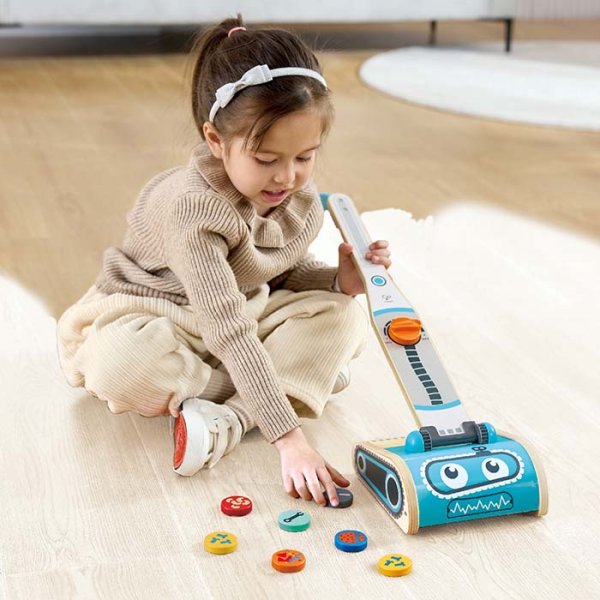 Hape Игровой набор "Пылесос", 7 элементов