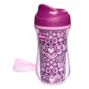 Chicco Чашка-поильник Active Cup 2 в 1, 266 мл, 14+ мес / цвет сиреневый, розовый