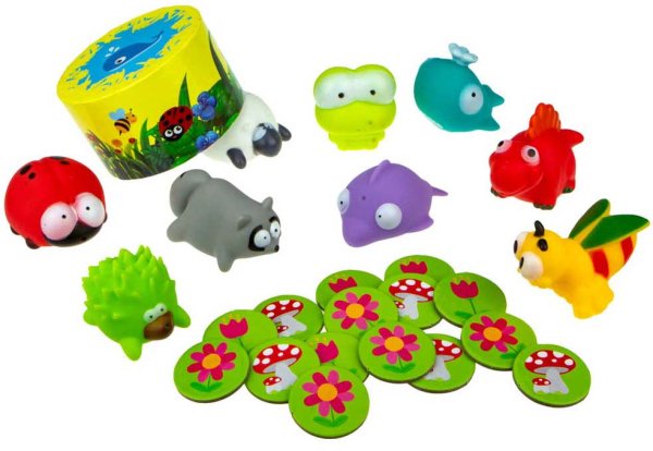 1Toy Настольная игра «Прятки-зверятки»