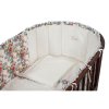 Nuovita Комплект Fiori для детской кроватки, 9 предметов / цвет белый