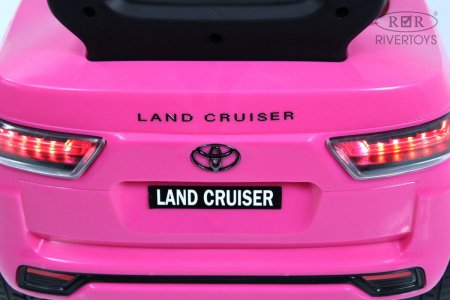 Z002ZZ-D Толокар Toyota Land Cruiser 300 (Розовый )