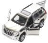 Технопарк Металлическая модель «Toyota Land Cruiser Prado» / цвет серебристый хром