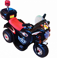 Детский аккумуляторный мотоцикл 6V / цвет черный