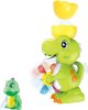 ABtoys Игрушка для ванной "Веселое купание. Динозавр-фонтан с динозавриком"