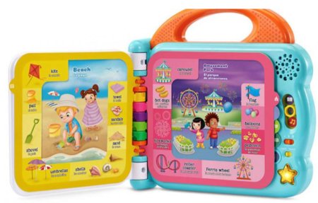 Vtech Книга "100 слов о местах, где я бываю"