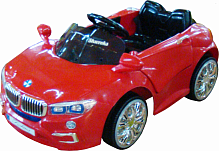 Машинка аккумуляторная BMW / 12V /  красная