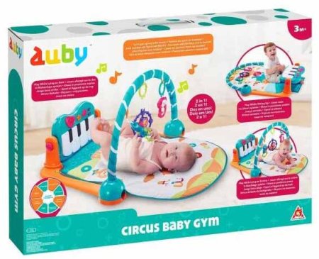 Auby Развивающий музыкальный коврик 2 в 1