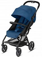 Cybex Eezy S+ 2 BLK Детская коляска с дождевиком и бампером Цвет / синий (Navy Blue)