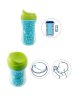 Chicco Чашка-поильник Active Cup 2 в 1, 266 мл, 14+ мес / цвет синий, голубой