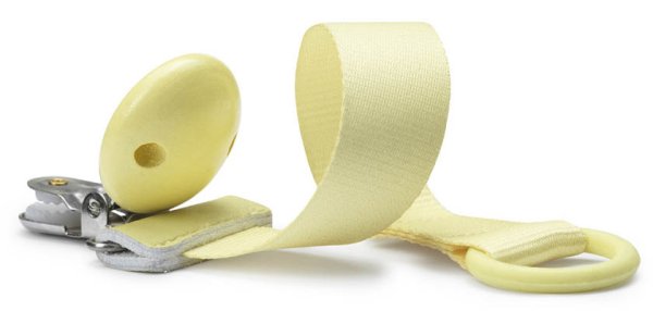 Elodie Клипса для пустышки Wood Sunny Day Yellow