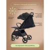 Детская прогулочная коляска KIDZI Breezy (Black)
