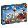 Lego конструктор Город Пожарные: Пожар в бургер-кафе