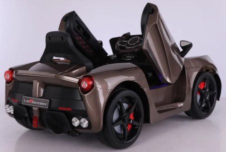 Toyland Электромобиль Ferrari FLSeat YHF9012 / цвет коричневый