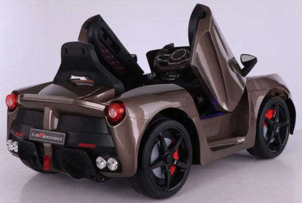Toyland Электромобиль Ferrari FLSeat YHF9012 / цвет коричневый