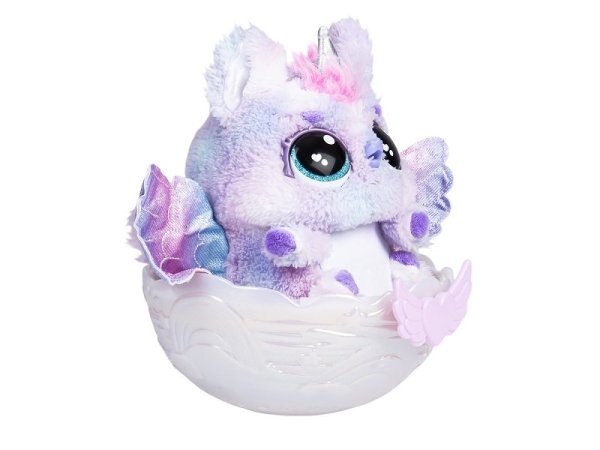 Хэтчималс. Интерактивная игрушка сюрприз, Единорог, свет, звук.Hatchimals